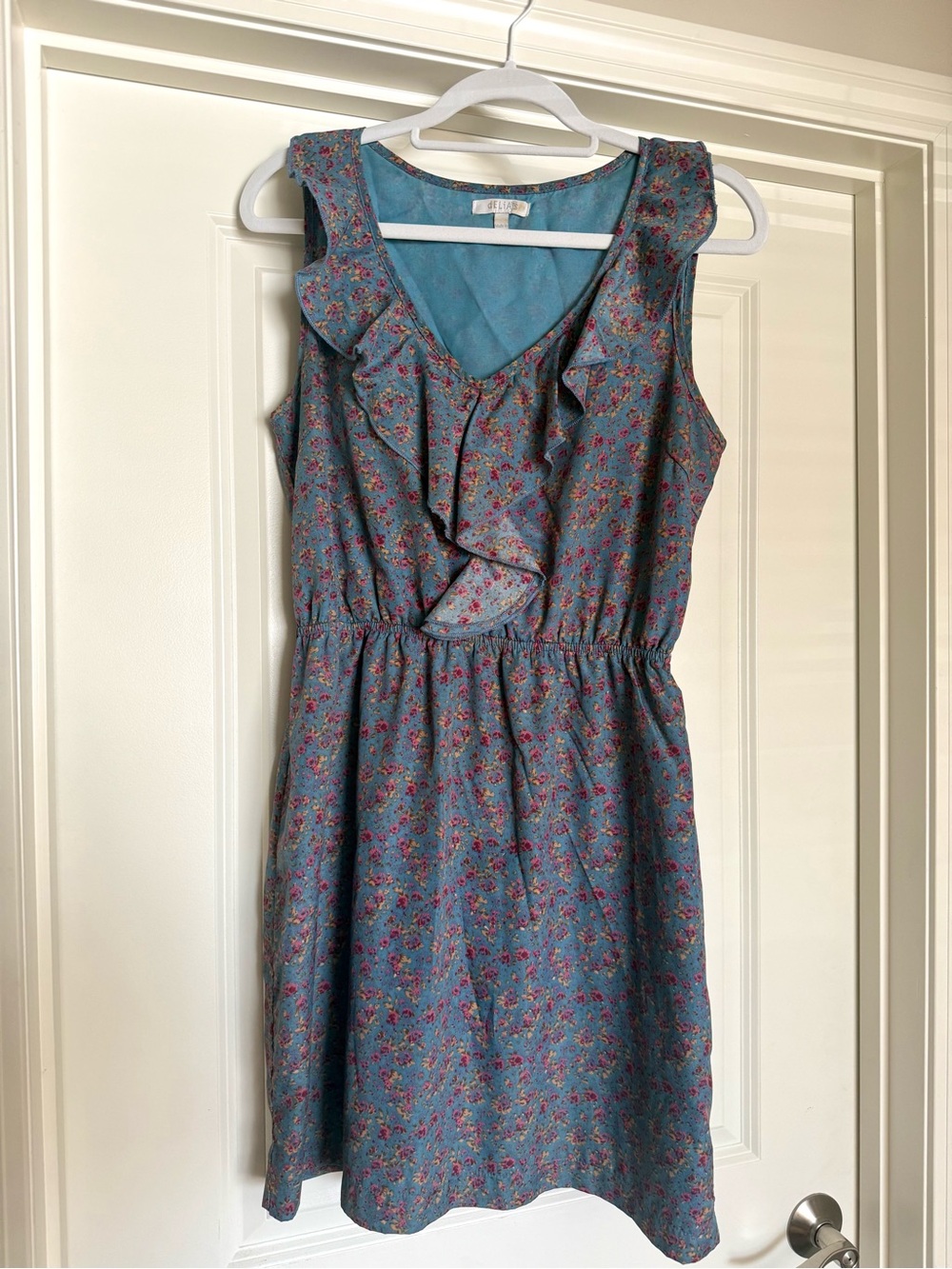 dELiA*s Floral Sleeveless Dress